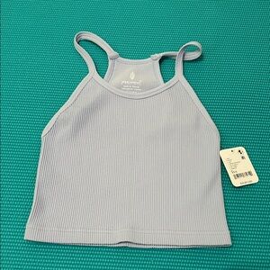 Free Leople lavender crop top